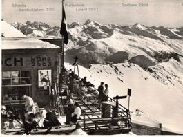 Weissfluhjoch Davos Parsenn 1951Bündneerland Winter