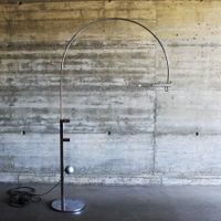 Baltensweiler Bogenleuchte HALO, Swiss Designklassiker.