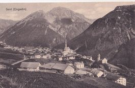 Sent (Engadin) Dorfansicht