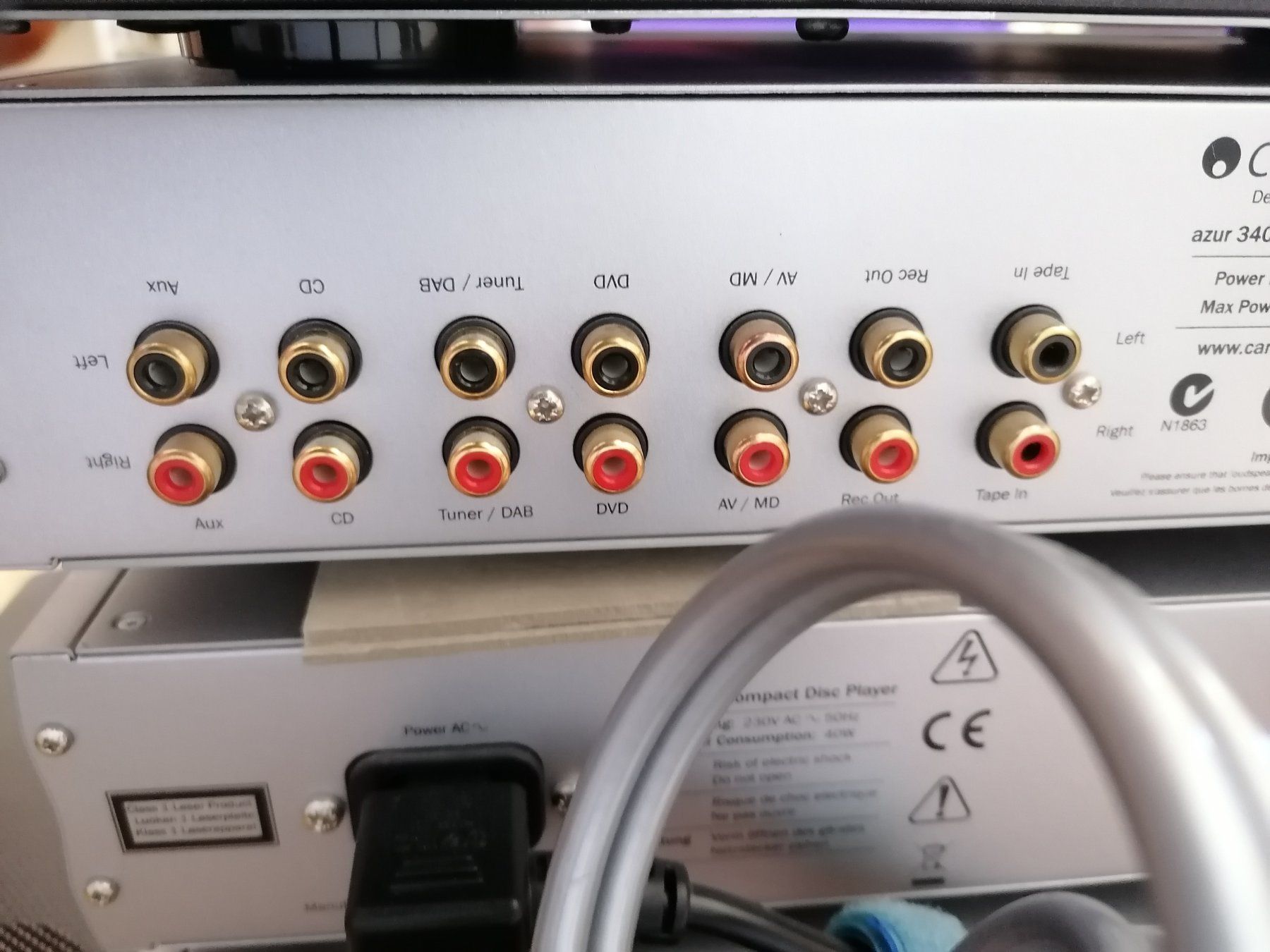 Cambridge Audio Amplificatori: Cambridge Audio Azur 340 SE – Usato da Bottmingen venduto da dah_cfj9 5