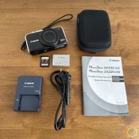 Canon PowerShot SX230 HS Digitalkamera Schwarz