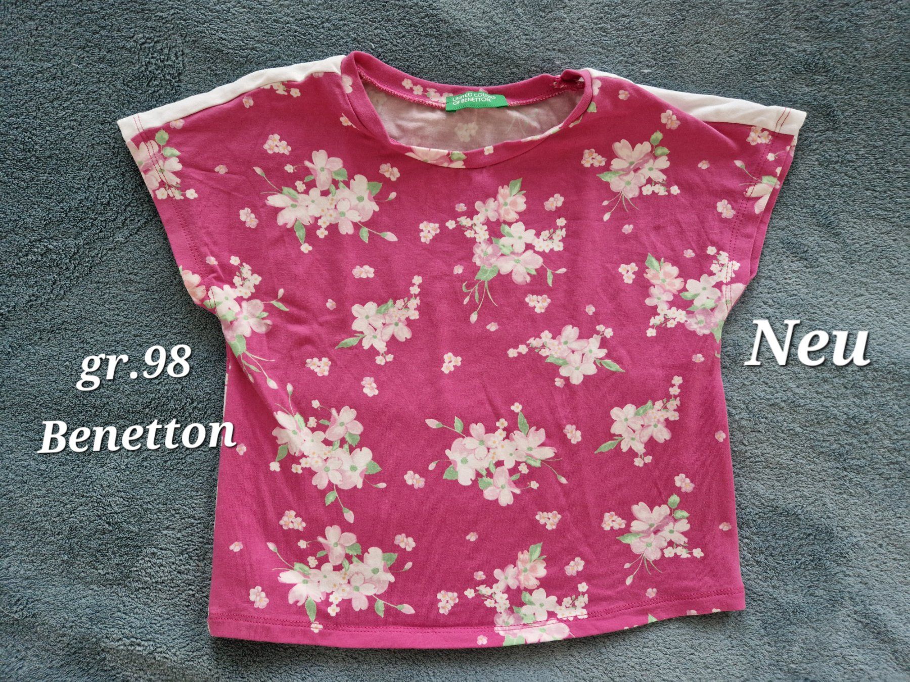 Benetton Hemden, Tops & T-Shirts: Kurzarm Shirt grösse 98 Neuwertig – Neu (gemäss Beschreibung) aus Heimberg von Eleanor20
