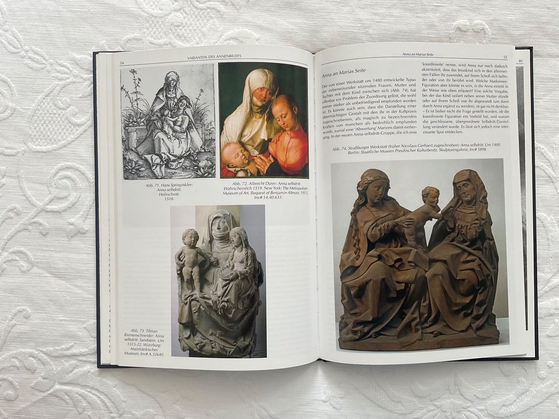 Livres: Anna Selbdritt, Bilder einer wirkungsmächtigen Heiligen – D'occasion à Zürich par Tolima194 4