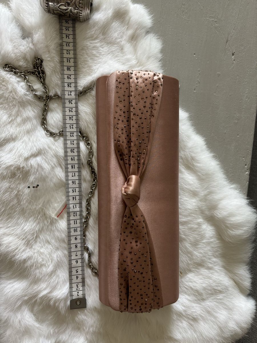 Borse da donna: Elegante Satin Abendtasche rose – Nuovo (secondo la descrizione) da Bäretswil venduto da Viechel 3