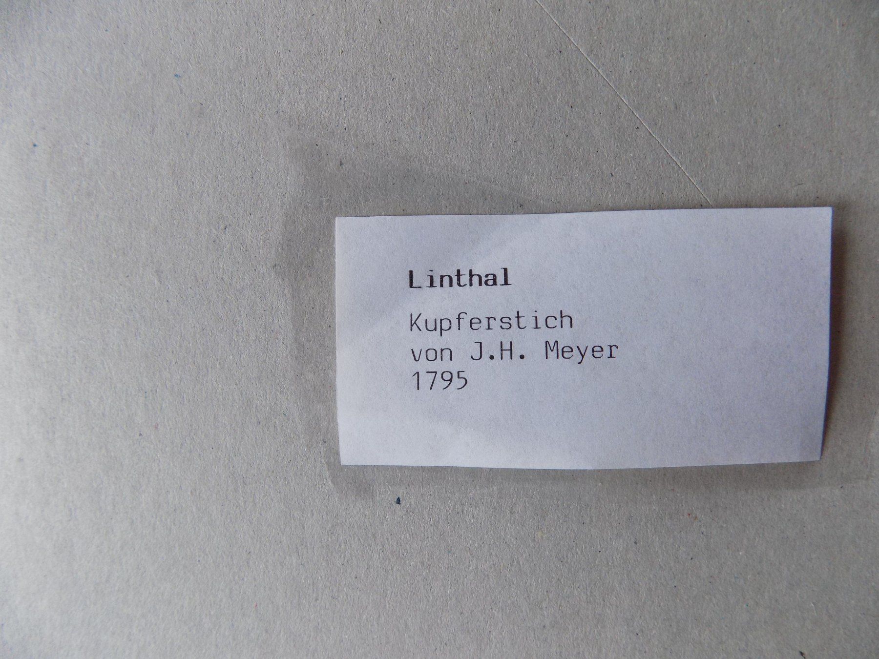 Incisioni: Linthal Kupferstich selten – Usato da Risch venduto da Rischli15 4
