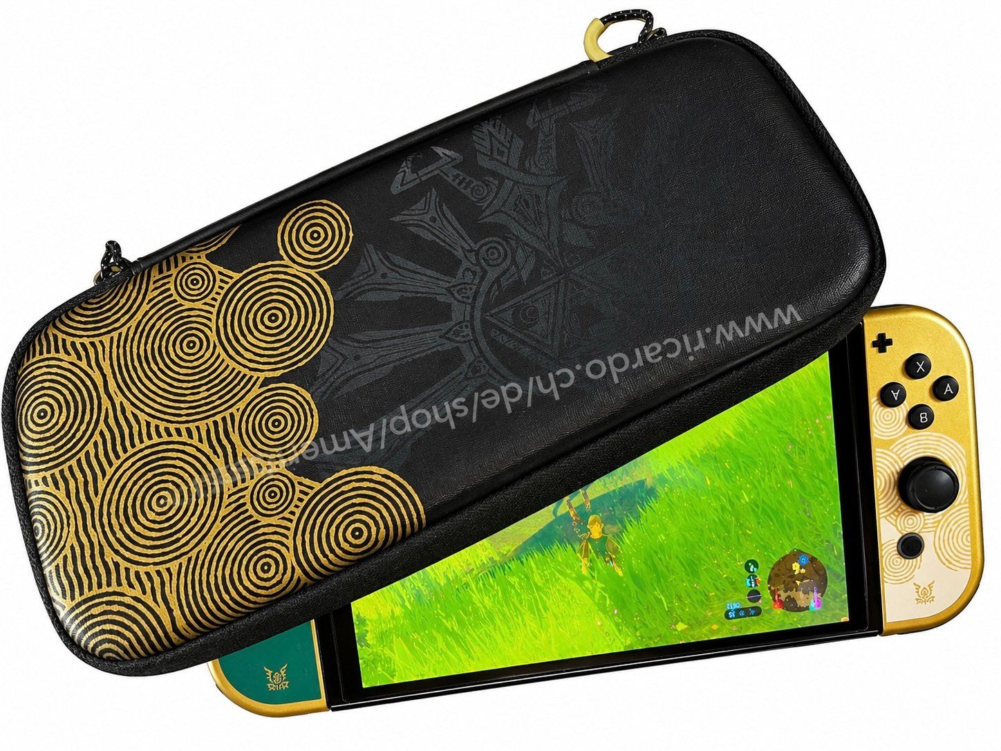 Nintendo Consoles: Nintendo Switch OLED Zelda ToTK Edition mit Zelda Controller – D'occasion à Stallikon par Amerigo99 2