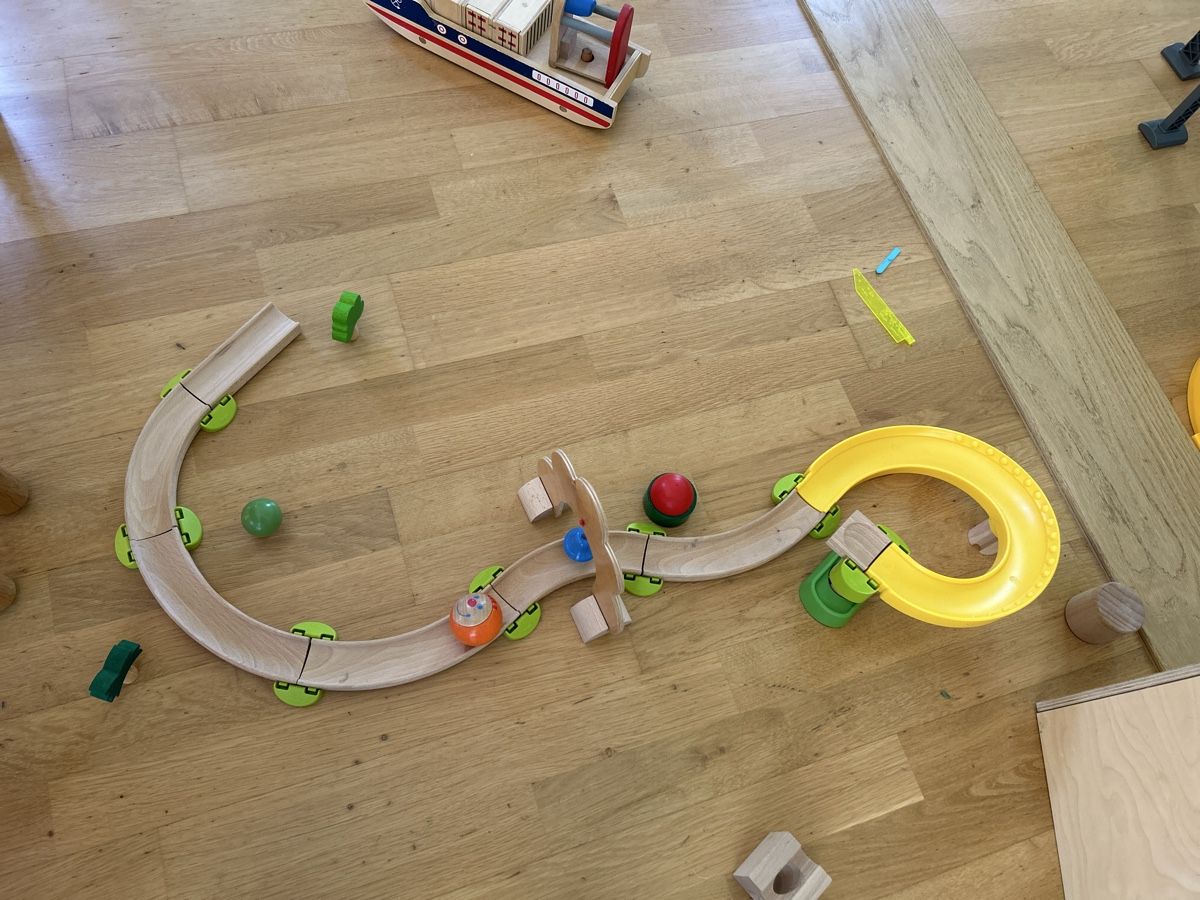 Haba Spielzeuge: Haba kullerbü erste Murmelbahn – Gebraucht aus Zürich von Lenajung