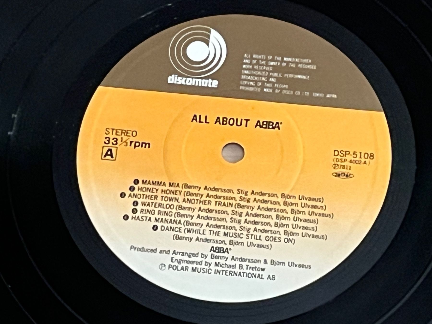 Dischi in vinile: ABBA All about ABBA LP Japan – Usato da Basel venduto da Vinyloase 6