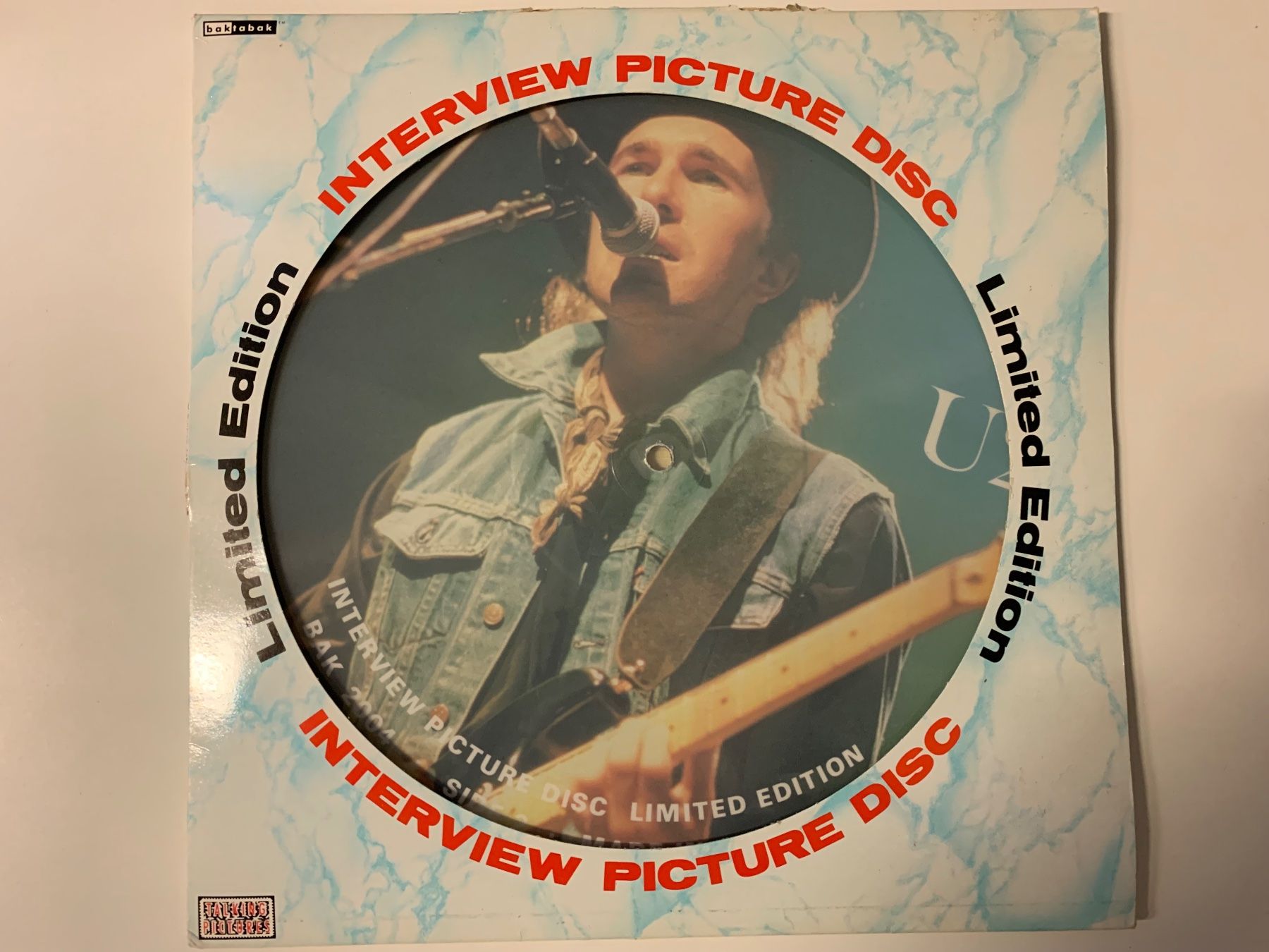 Dischi in vinile: U2 Interview Picture Disc Limited Edition – Usato da Aesch BL venduto da BlueMusicRecords