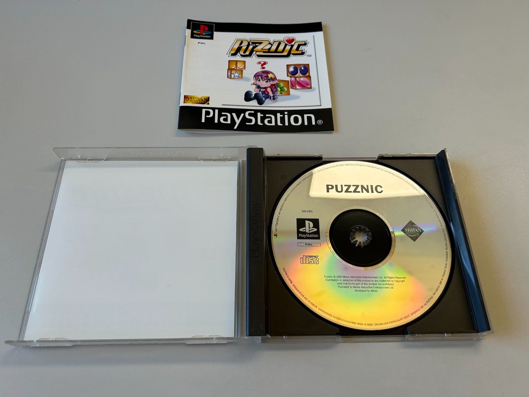 Sony Giochi: Puzznic [Sony PlayStation] – Usato da Bitsch venduto da Melando 1