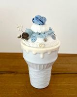 Nadelkissen Eiscreme-Forme,Shabby Chic