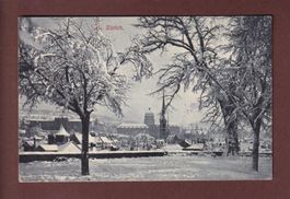 ZÜRICH unter Schnee - 1924 // Eckbug //