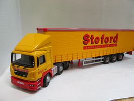 ERF MIT  CURTAINSIDE - TRAILER  STOFORD  1:50 CORGI CC 12702