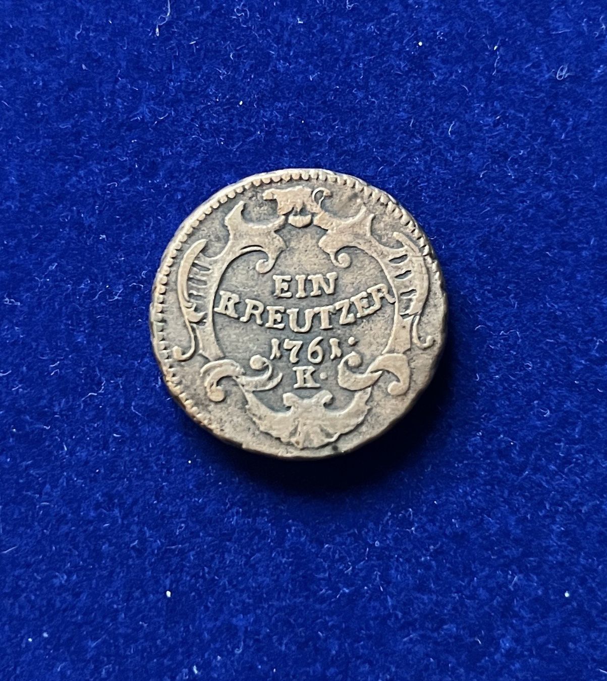 Toutes les monnaies: 1 Kreuzer 1761 – D'occasion à Unterkulm par Fabulirius