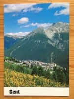 Sent mit Piz S-chalambert - AK 2002