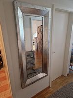 Grosser Wandspiegel Silber
