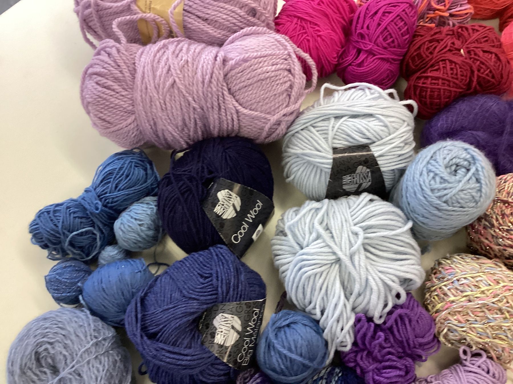 Laine: Wollpaket blau rosa – D'occasion à Zürich par orella79 4