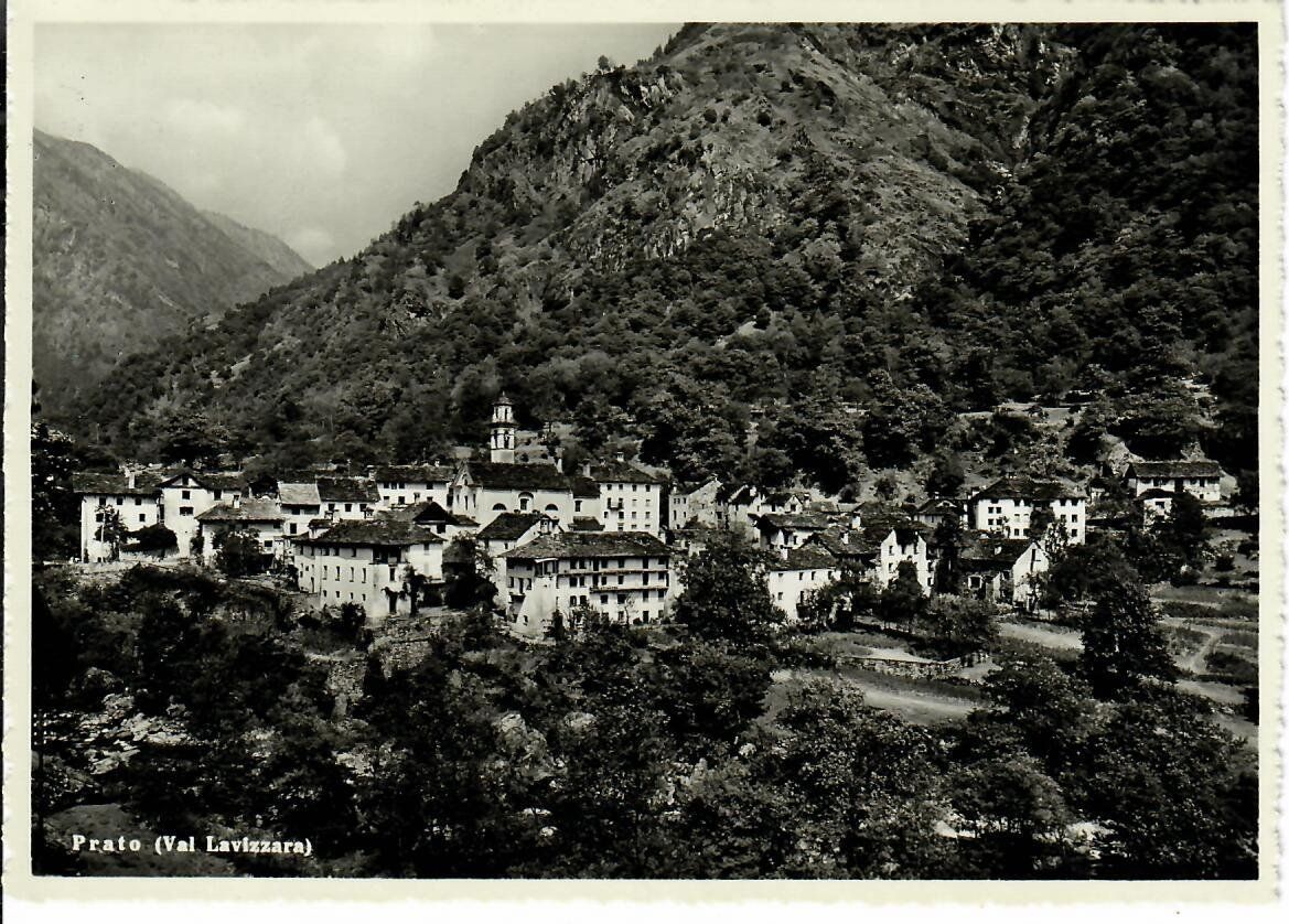 Ansichtskarten: Prato - Val Lavizzara – Gebraucht aus Hochdorf von Ziegel-16