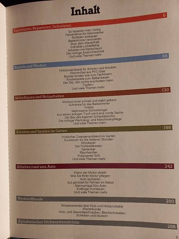 Libri: Heimwerker Handbuch – Usato da Bolligen venduto da ag02 2