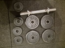 Hantelset KETTLER 14 KG gebraucht