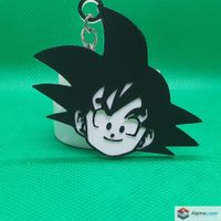 Dragon Ball - Kid Goku Keychain - 3D Printed
