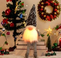 Weihnachts Puppe Elf mit LED-Licht