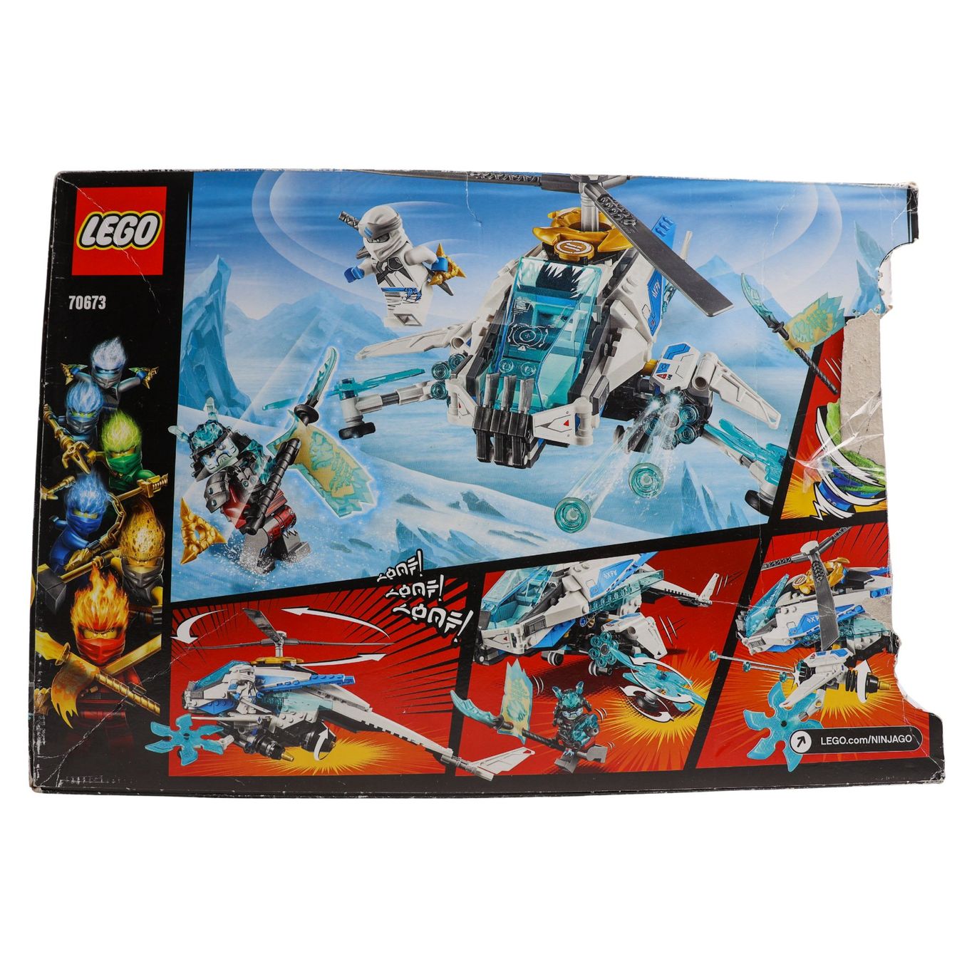 Lego Kit di costruzioni: LEGO® NINJAGO 70673 ShuriCopter – Usato da Paudex venduto da dindeboy 1