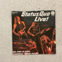 Status Quo Single -  Live!  Roll Over Lay