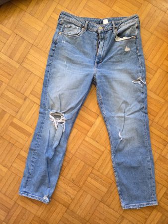 Coole H&M Vintage Slim High Waist Jeans, Grösse 42
