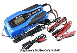 Batterieladegerät Shido DC4 4 Amp. Lithium und Bleisäure NEU