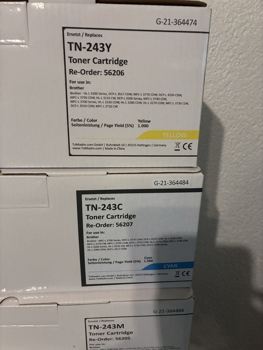 Brother Druckerpatronen & Toner: Toner patronen – Neu und originalverpackt aus Aarwangen von Dlt7 3