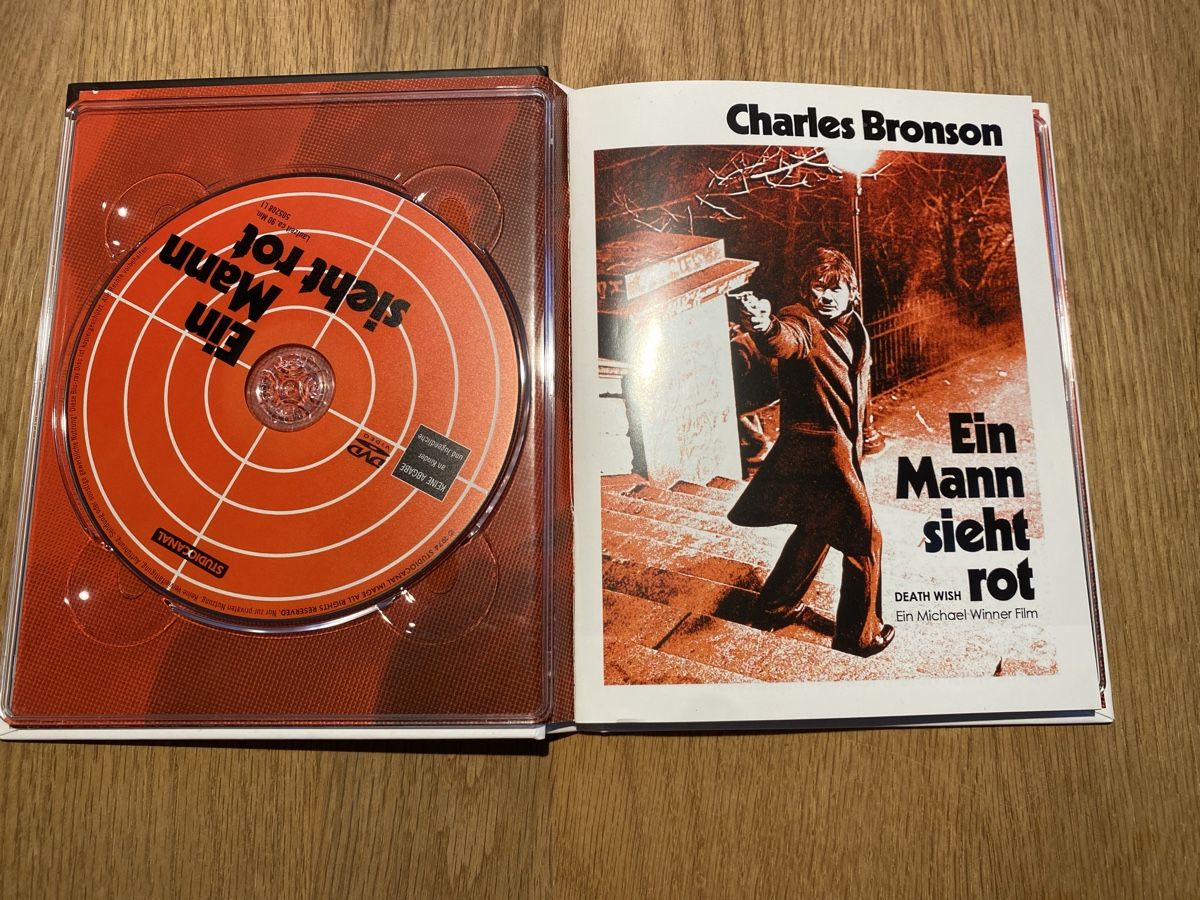 Tutti i DVDs: Ein Mann sieht rot, Death Wish Mediabook – Nuovo (secondo la descrizione) da Möhlin venduto da Devilspunchbowl 2