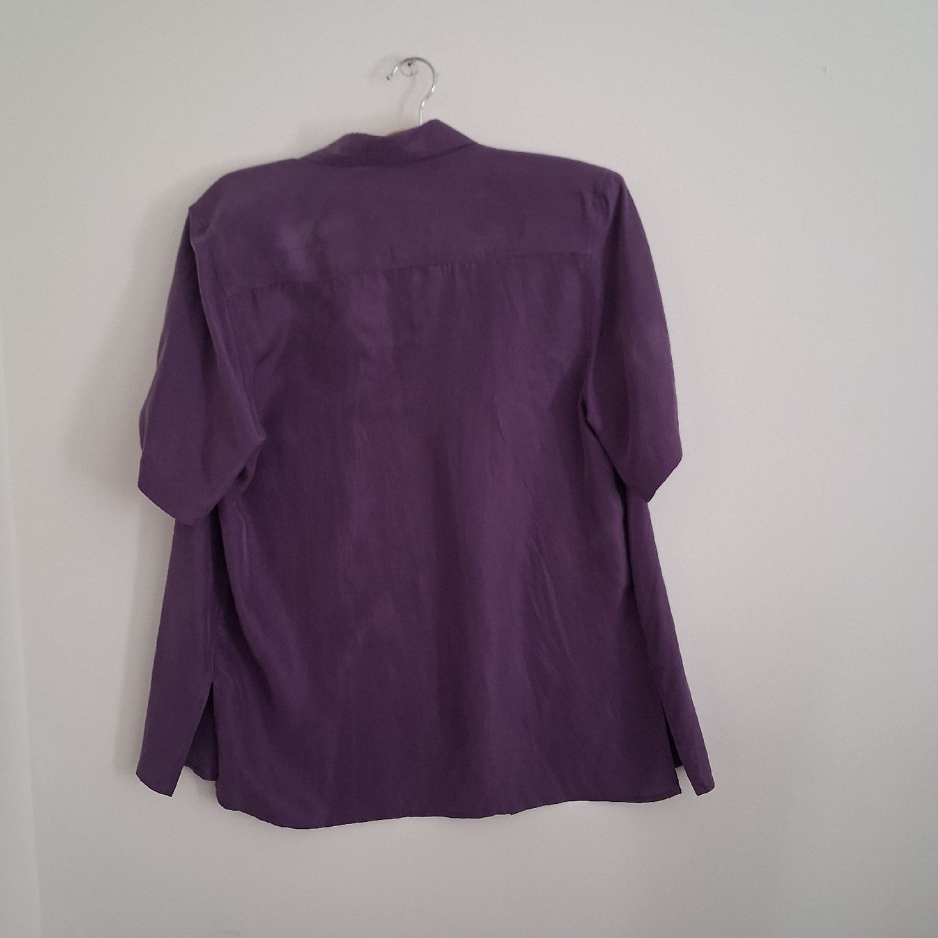 Chemisiers: Vintage Silk Blouse DeVille Light Purple – Neuf (Voir description) à Wil SG par tre_g2l7 1