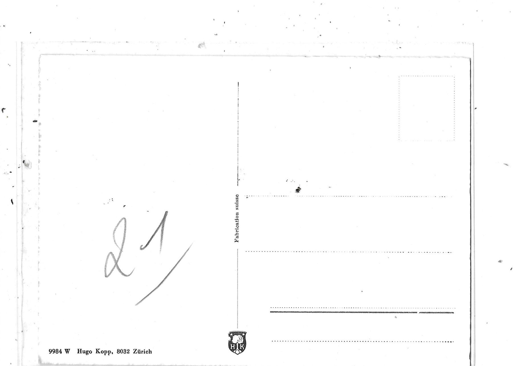 Cartoline postali: AG Rudolfstetten – Usato da Schocherswil venduto da Wilare 1
