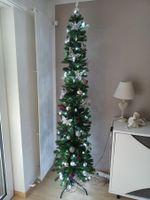 Künstlicher Weihnachtsbaum Schlank 180cm mit Laterne