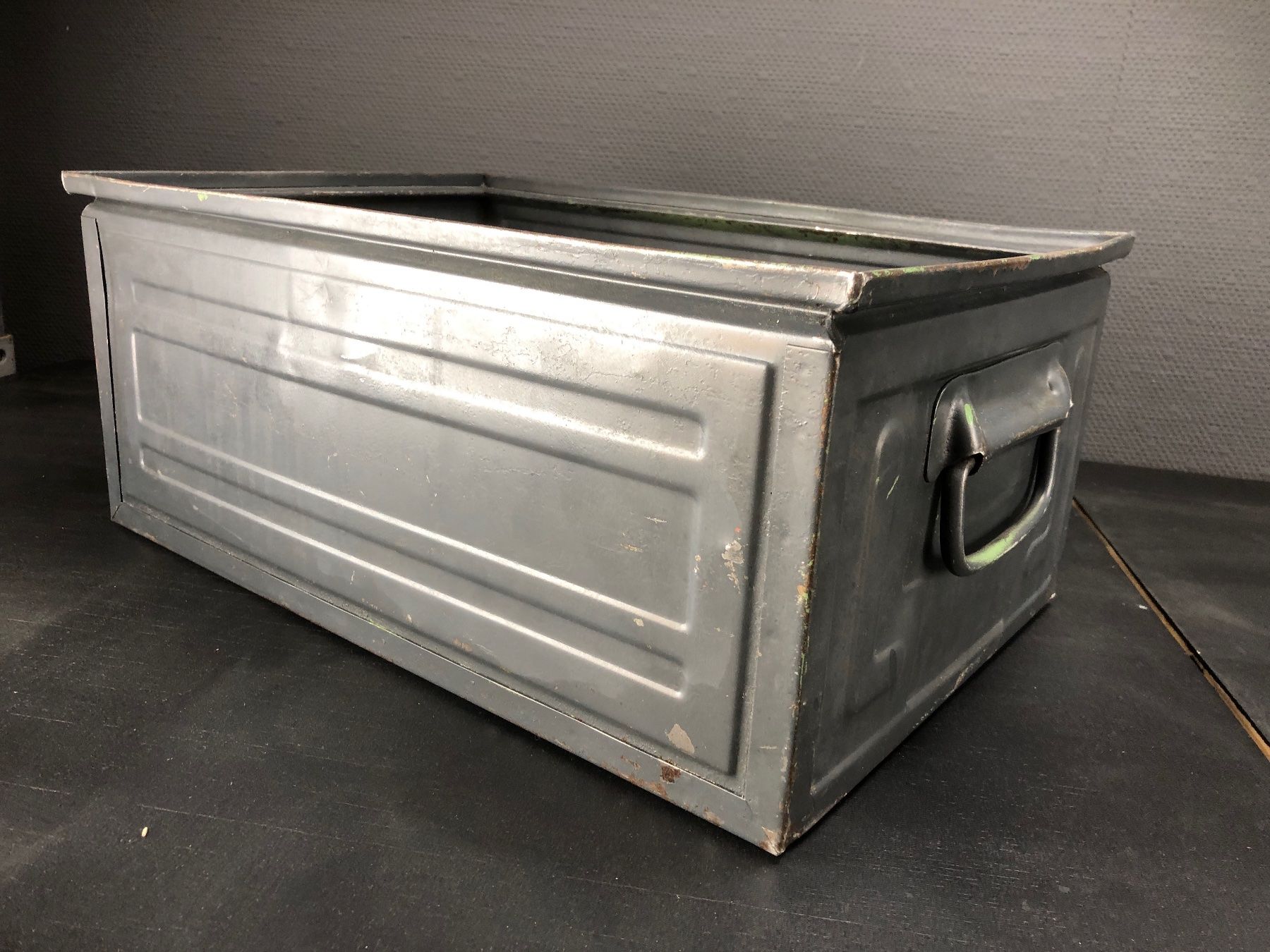 Barattoli: Schöne Lagerbox, Anthrazit-Farben, Industrial Style – Usato da Laufenburg venduto da industrial-silence 3