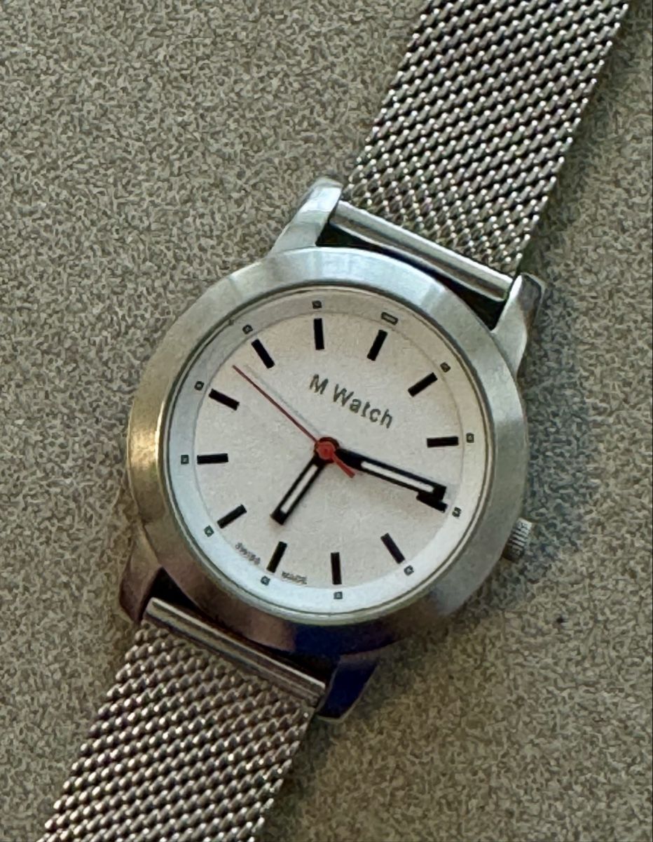 M-Watch Orologi: M-WATCH Swiss-Made. Quartz - 35 mm – Usato da Steinmaur venduto da ADey11