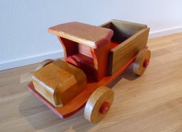 Grosser Lastwagen, Holz, von Decor, 54cm, eher rar