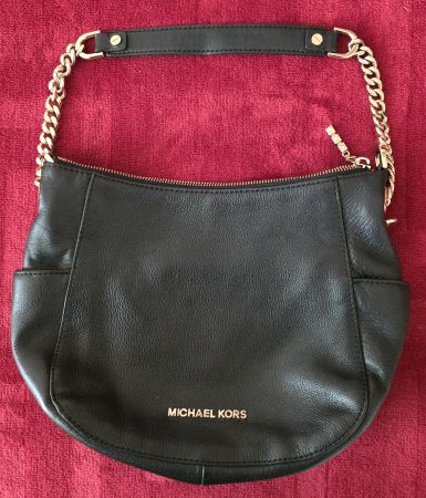 Original Michael Kors Umhängetasche, schwarz