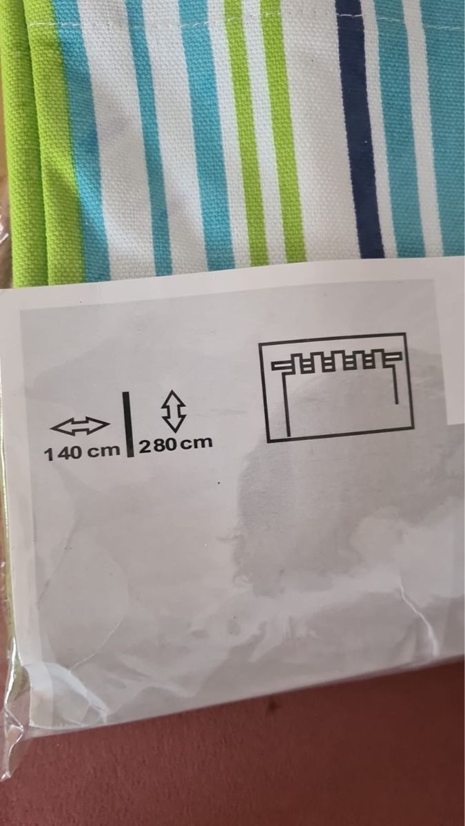 Tende: Sommervorhänge 140x280cm – Nuovo e nell'imballaggio originale da Biel/Bienne venduto da Husseinsheikho 1