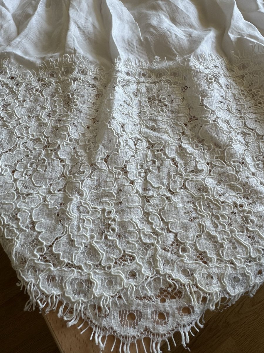 Sandro Tuniken: Tunique SANDRO blanche en dentelle, taille 1 – Neu (gemäss Beschreibung) aus Morges von sandy069 3