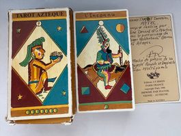 Rare Tarot Imperial Aztèque1986 Piatnik Vintage complet