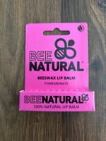 Bee Natural Lip Balm Pomegranate - Neu