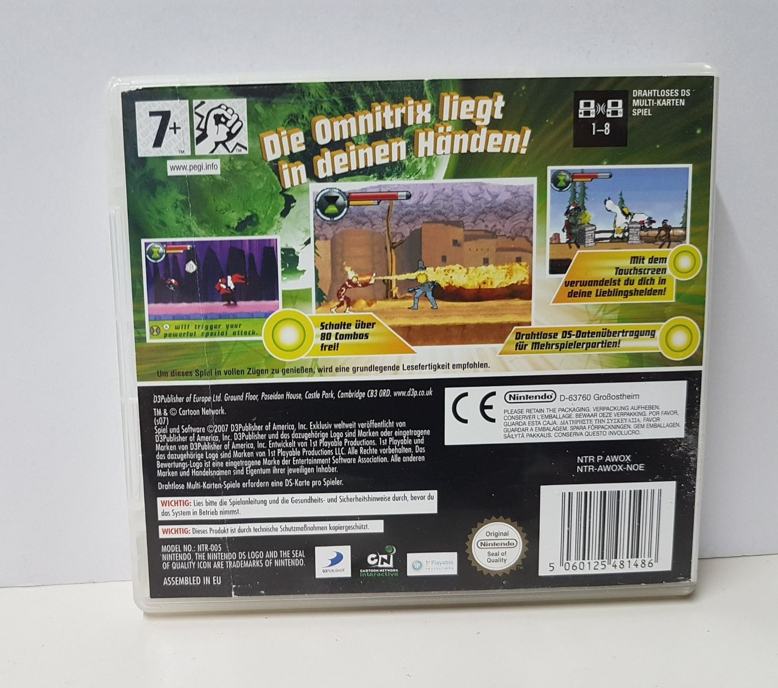 Nintendo Giochi: DS Ben 10 Protector of Earth – Usato da Schüpfheim venduto da Game-Paradis 1