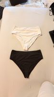 ONLY Bikinihosen Set (2 Stück) – schwarz & weiss – Grösse M