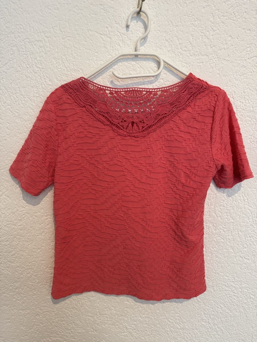 T-Shirts: Shirt Koralle Pink Gr. S / M – Gebraucht aus Fislisbach von KolibriSecondhand 1