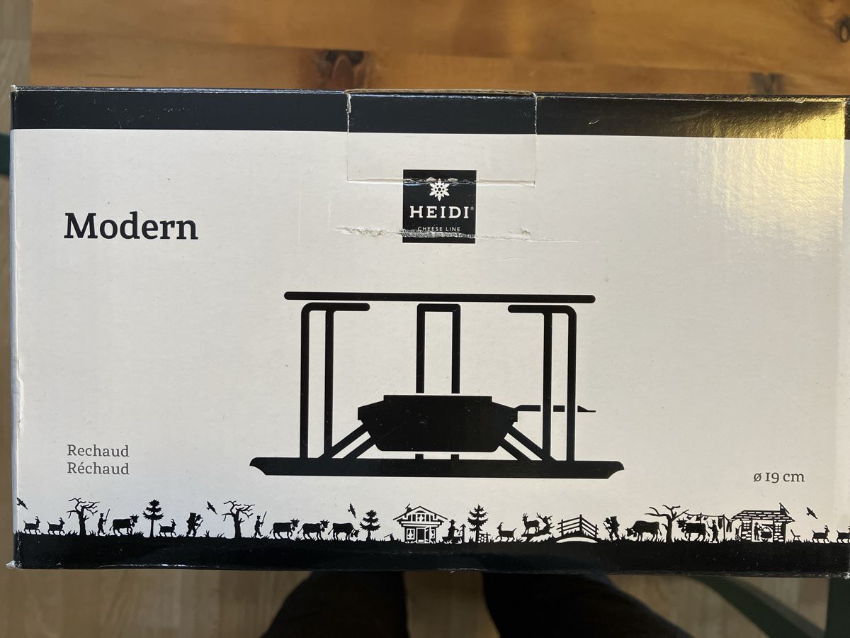 Elettrodomestici da cucina: Rechaud "Heidi" – Nuovo e nell'imballaggio originale da Zürich venduto da Princess_May 3