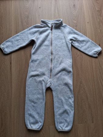 H&M Fleece Strickoverall 98