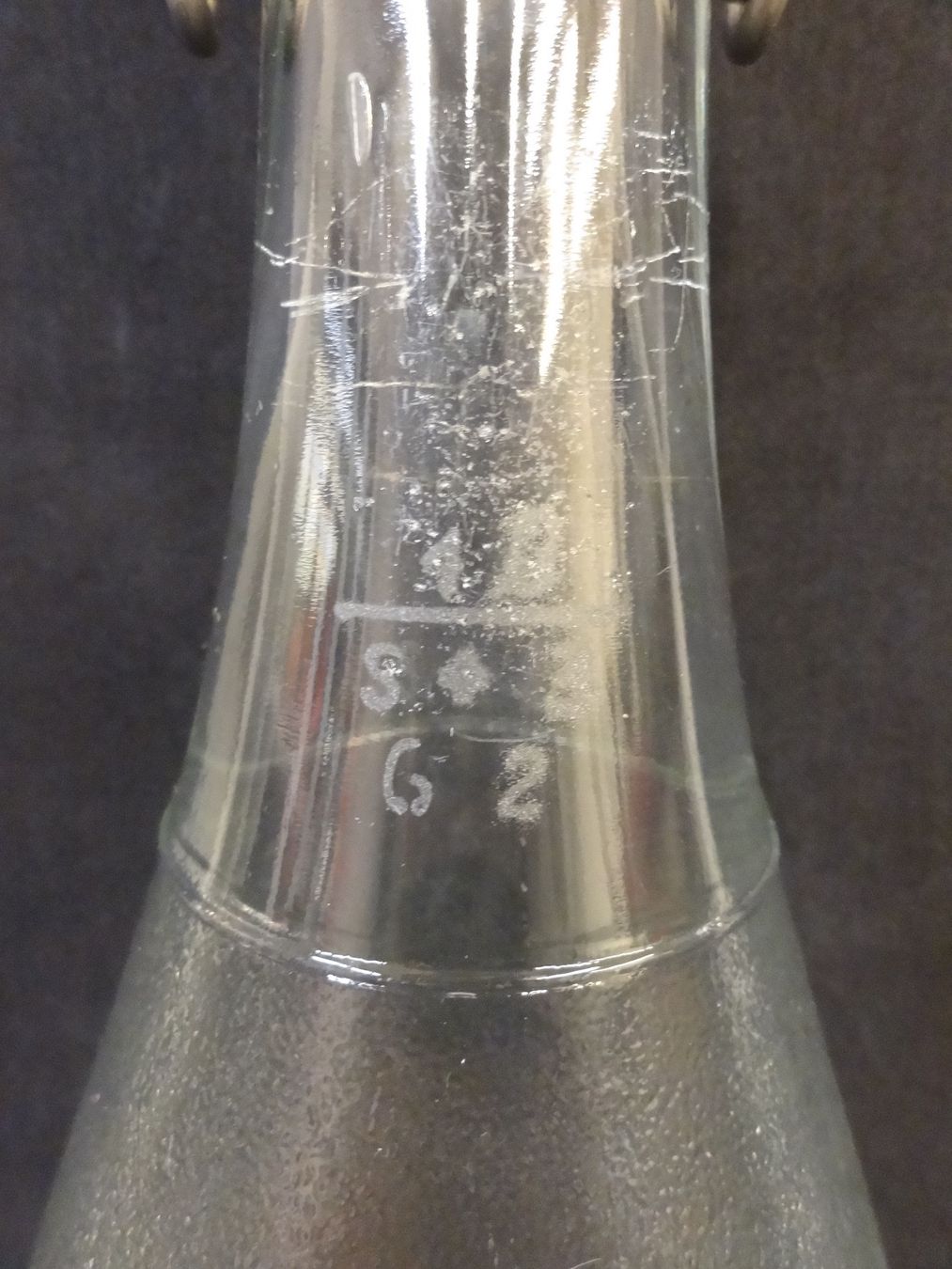 Gläser, Krüge & Flaschen: Flasche LIMONADE PUR SUCRE V. PILLOUD CHÂTEL-ST-DENIS 1962 – Gebraucht aus Kerzers von Flaschenposten 5