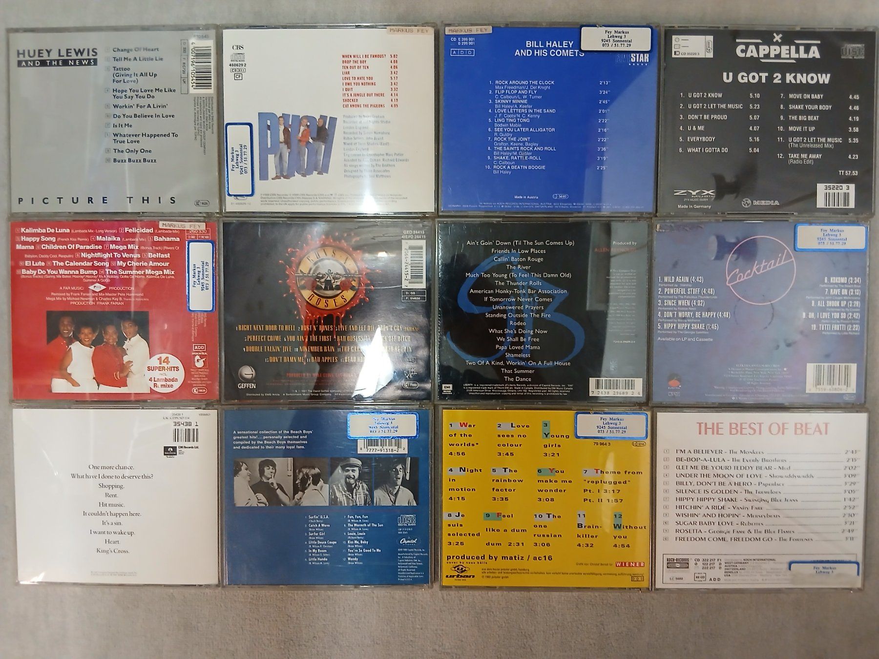 CD: CD Sammlung, 12 Stück, Diverse Interpreten, Top Zustand – Usato da Sonnental venduto da maec69 1